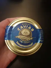 Черная икра белуги