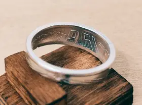 Кольцо из монеты