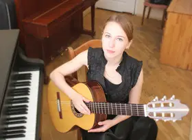 Уроки игры на гитаре за уроки английского